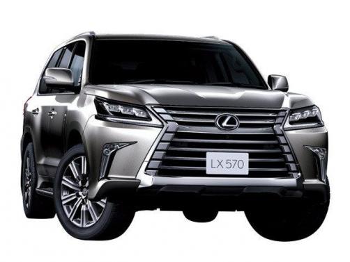 Lexus LX570 с аукциона Японии