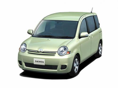 Toyota Sienta с аукциона Японии